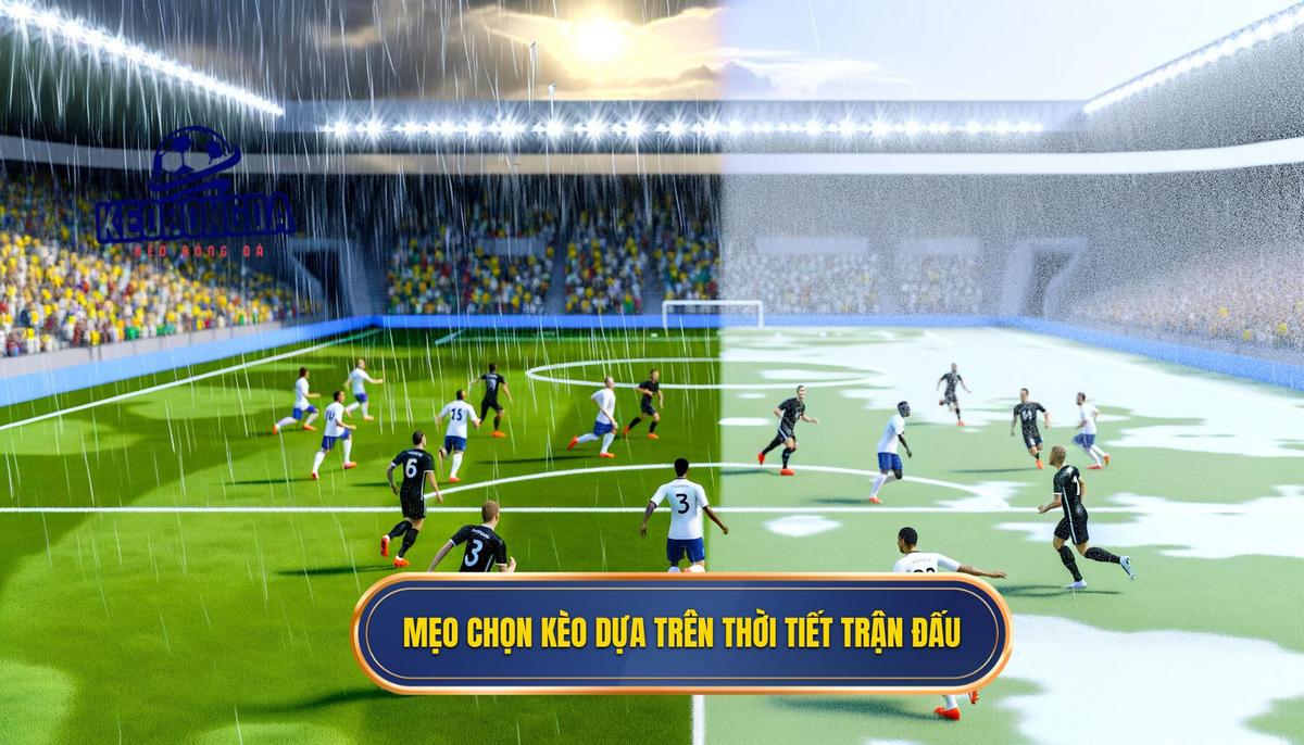 Mẹo chọn kèo dựa trên thời tiết trận đấu 