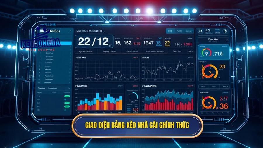 Bảng kèo nhà cái chính thức - Công cụ vàng cho cược thủ chuyên nghiệp 1 Giao diện bảng kèo nhà cái chính thức