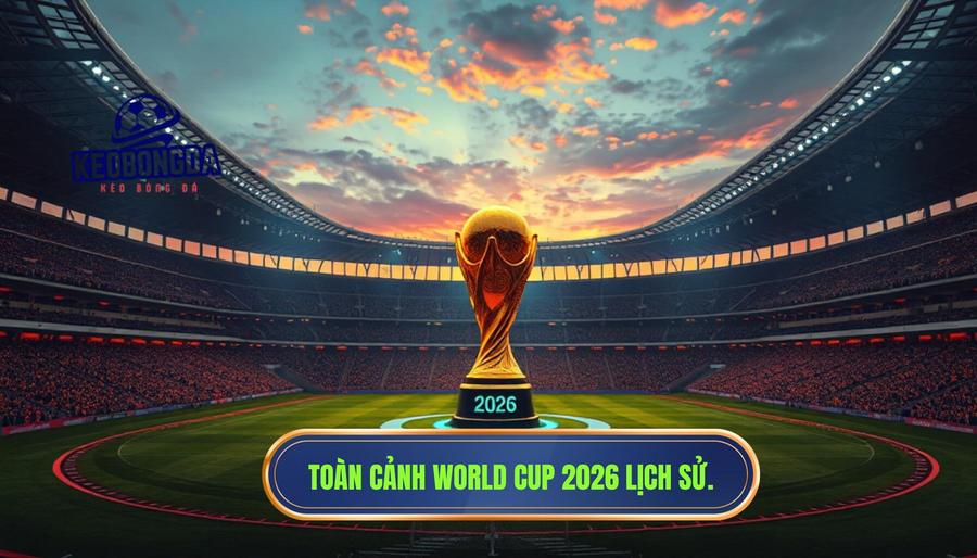 Toàn cảnh World Cup 2026 lịch sử